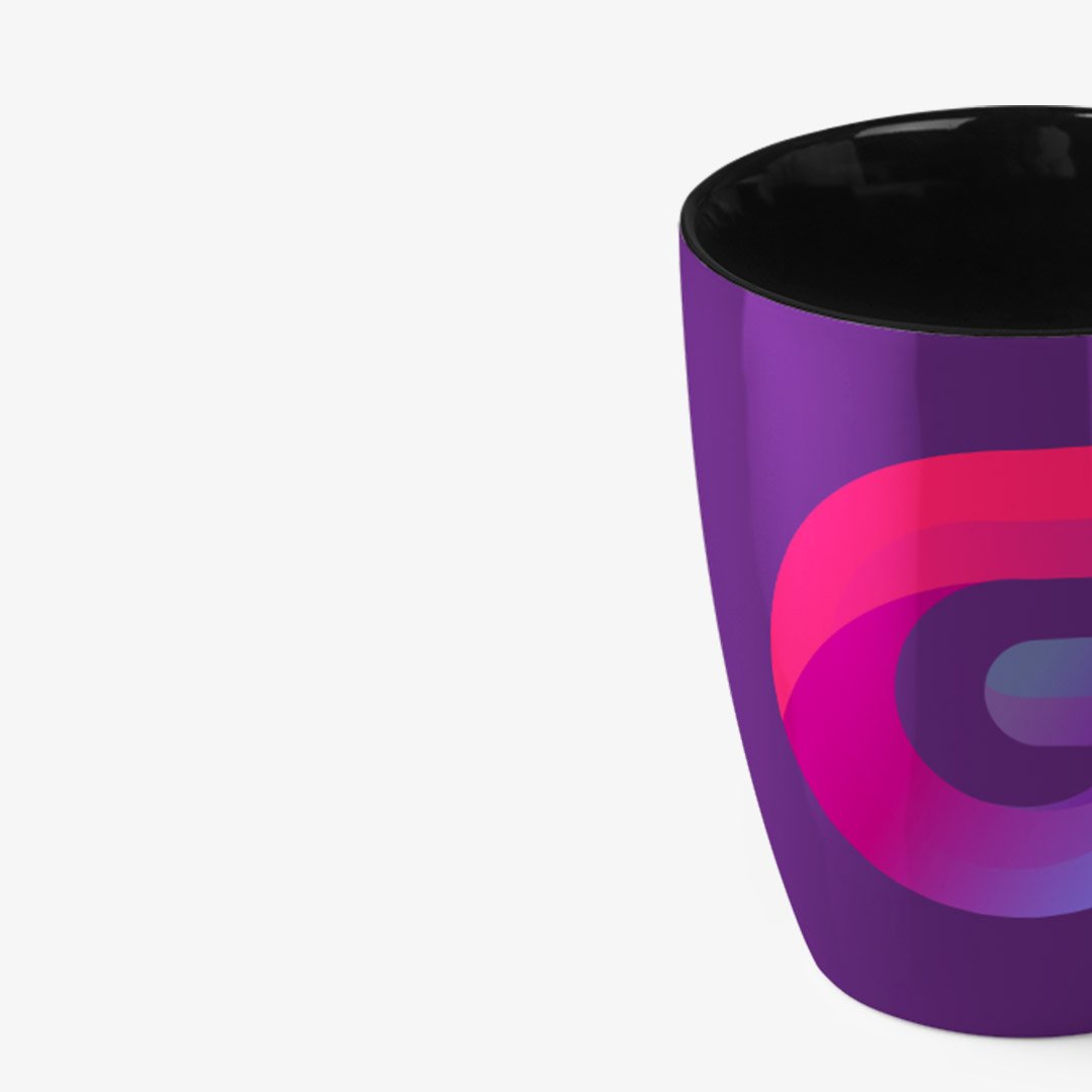 Dark Mug with Logo - Image 2