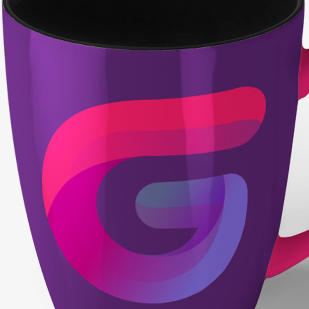 Dark Mug with Logo - Image 4